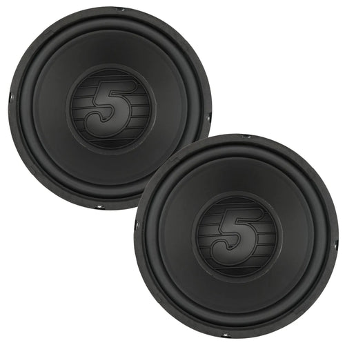 10 Inch Woofer Pair 300W Car Subwoofer 4Ohm Replacement Deep Sub w Poly Cone