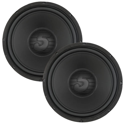 12 Inch Woofer Pair 400W Car Subwoofer 4Ohm Replacement Deep Sub w Poly Cone