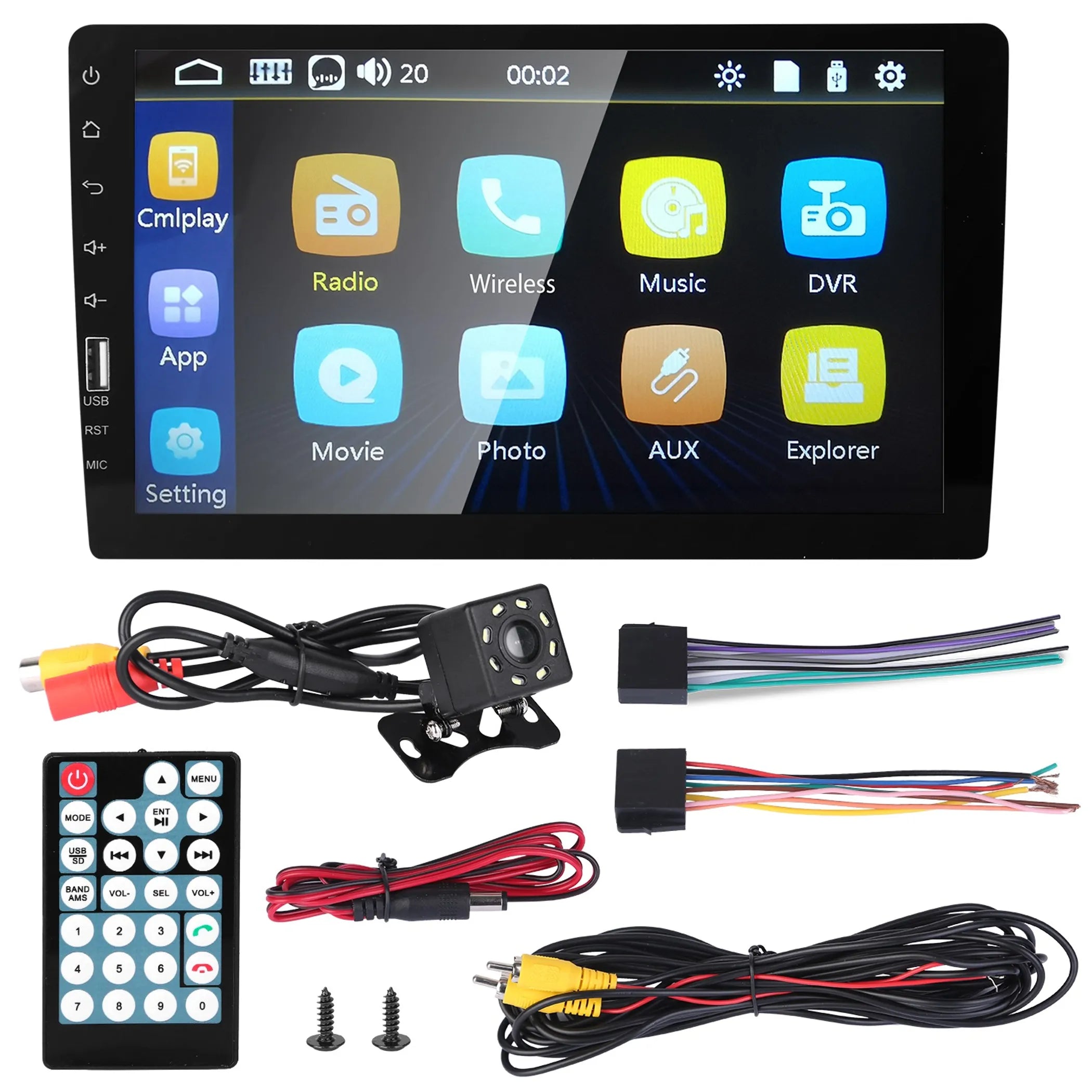 9in Car MP5 Stereo Player Touch Screen