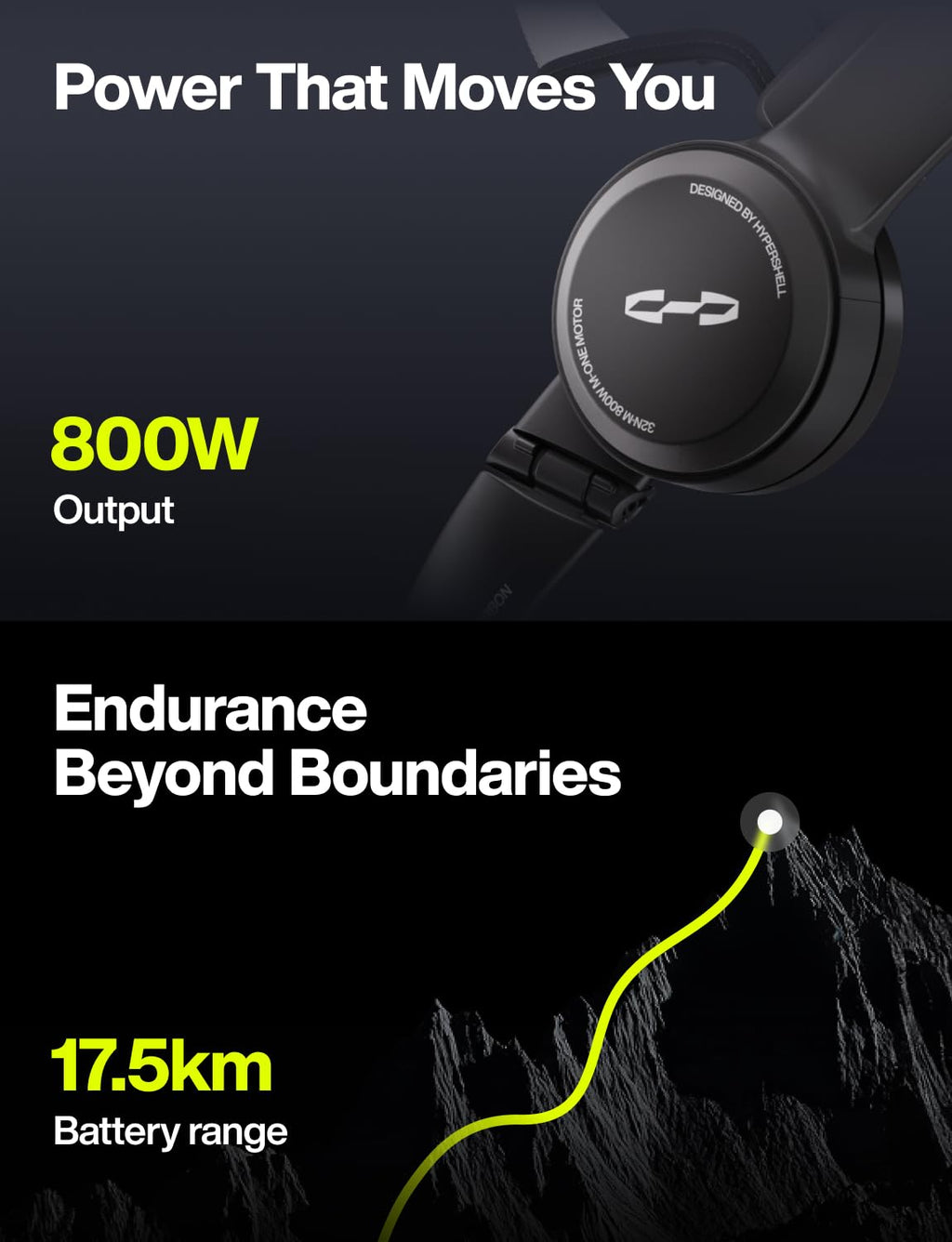 Hypershell X Pro Exoskeleton, Leg Strength with 800W Output, 17.5km Battery Range, 10 Intelligent Modes, AI-Powered Wearable Exoskeleton for Daily Activities, Walking, Hiking, 2 Batteries, No Charger