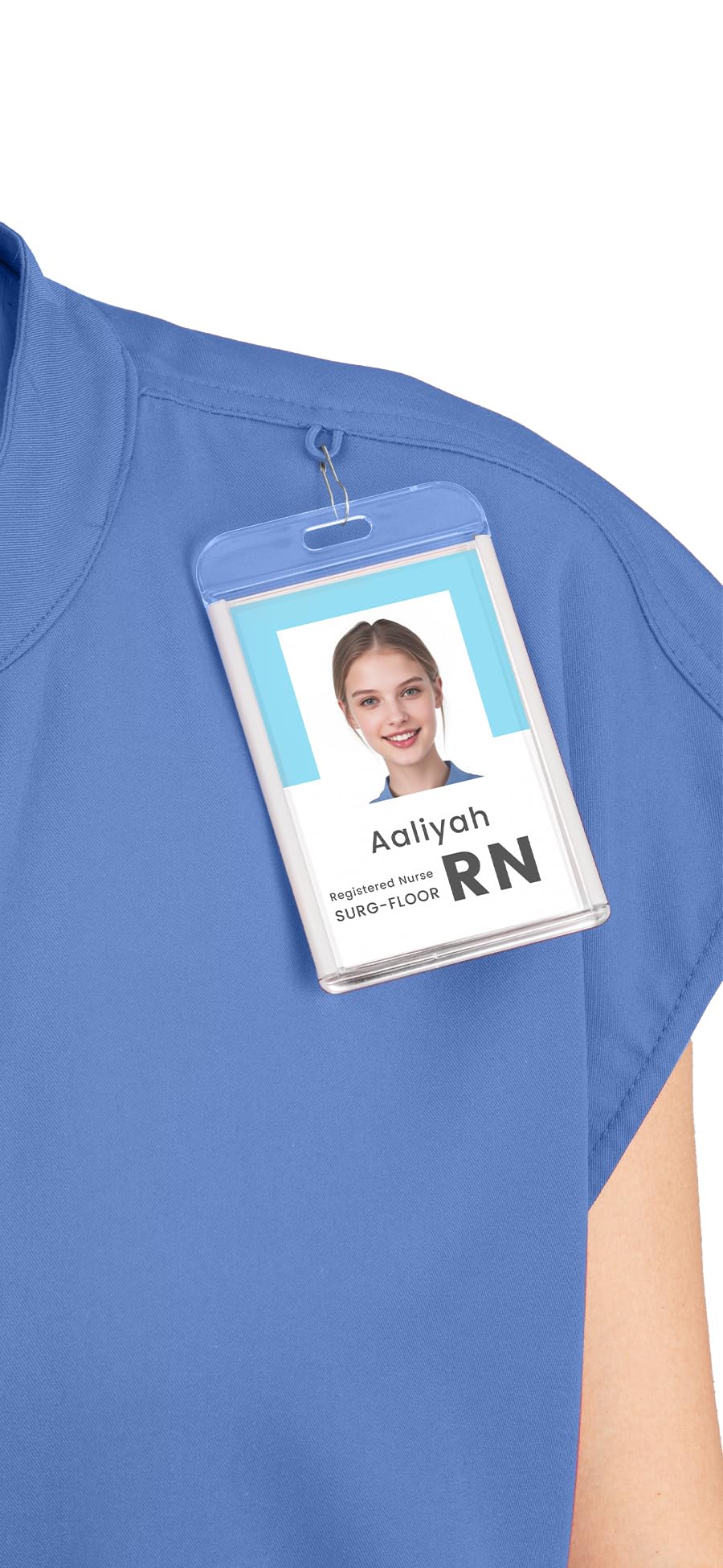 Women's Scrubs Set Series 2 - Sleeveless Stand-Up Collar Scrub Top and Tapered Jogger Pants, 8-Pocket Work Uniform