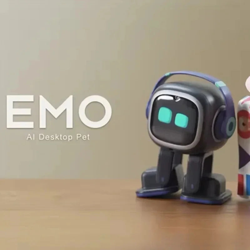 AI EMO Smart Companion Robot Toy with Voice Recognition For Emotional Communication Electronic Pet For Kids And Adults
