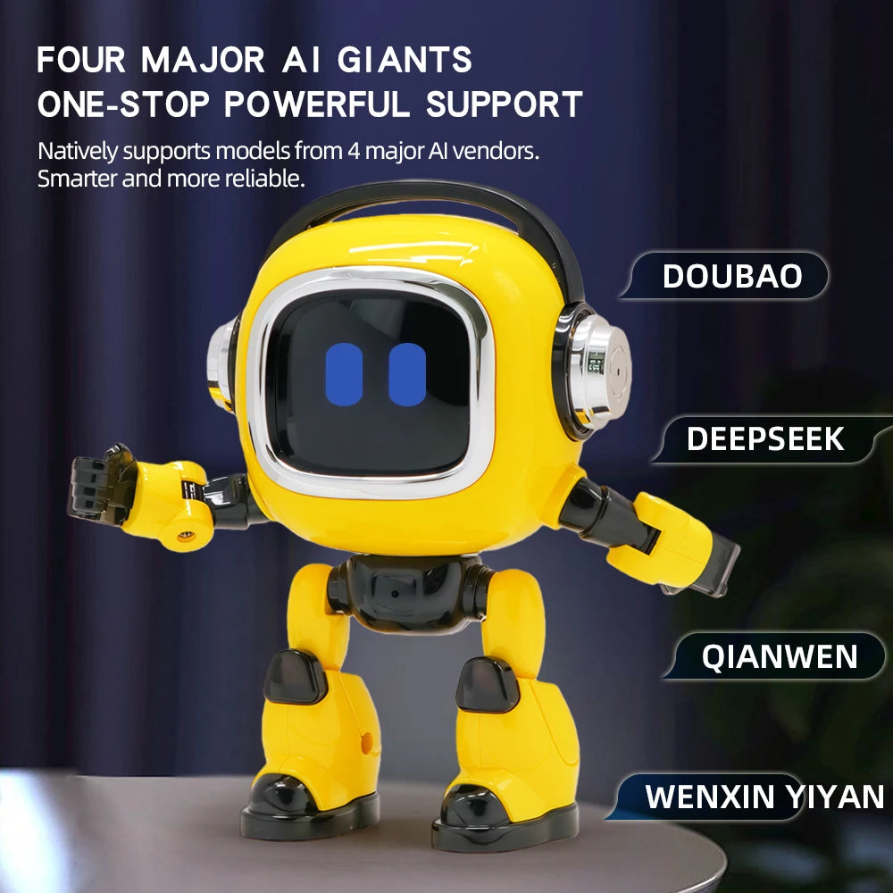 Ai Voice Robot Support 37 Languages With Deepseek AI Pets Intelligent Companion Accompanying Robot AI Smart Robot Voice Control