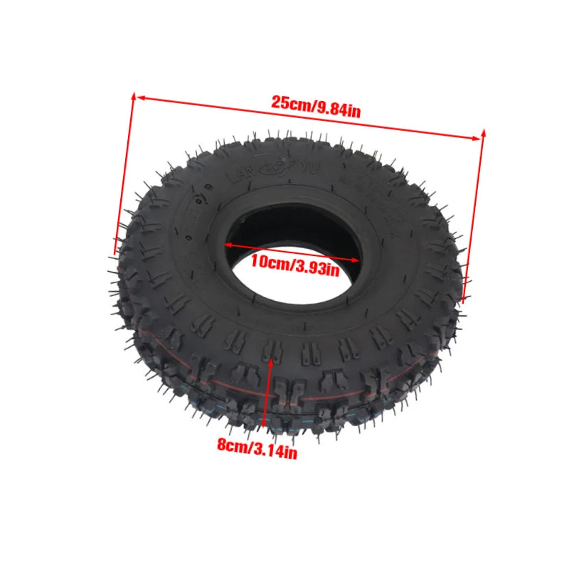 4.10/3.50-4 Tires 4.10-4 3.50-4 Inner and Outer Tires Suitable for Handcarts, Electric Scooters, Tires, Tire Parts