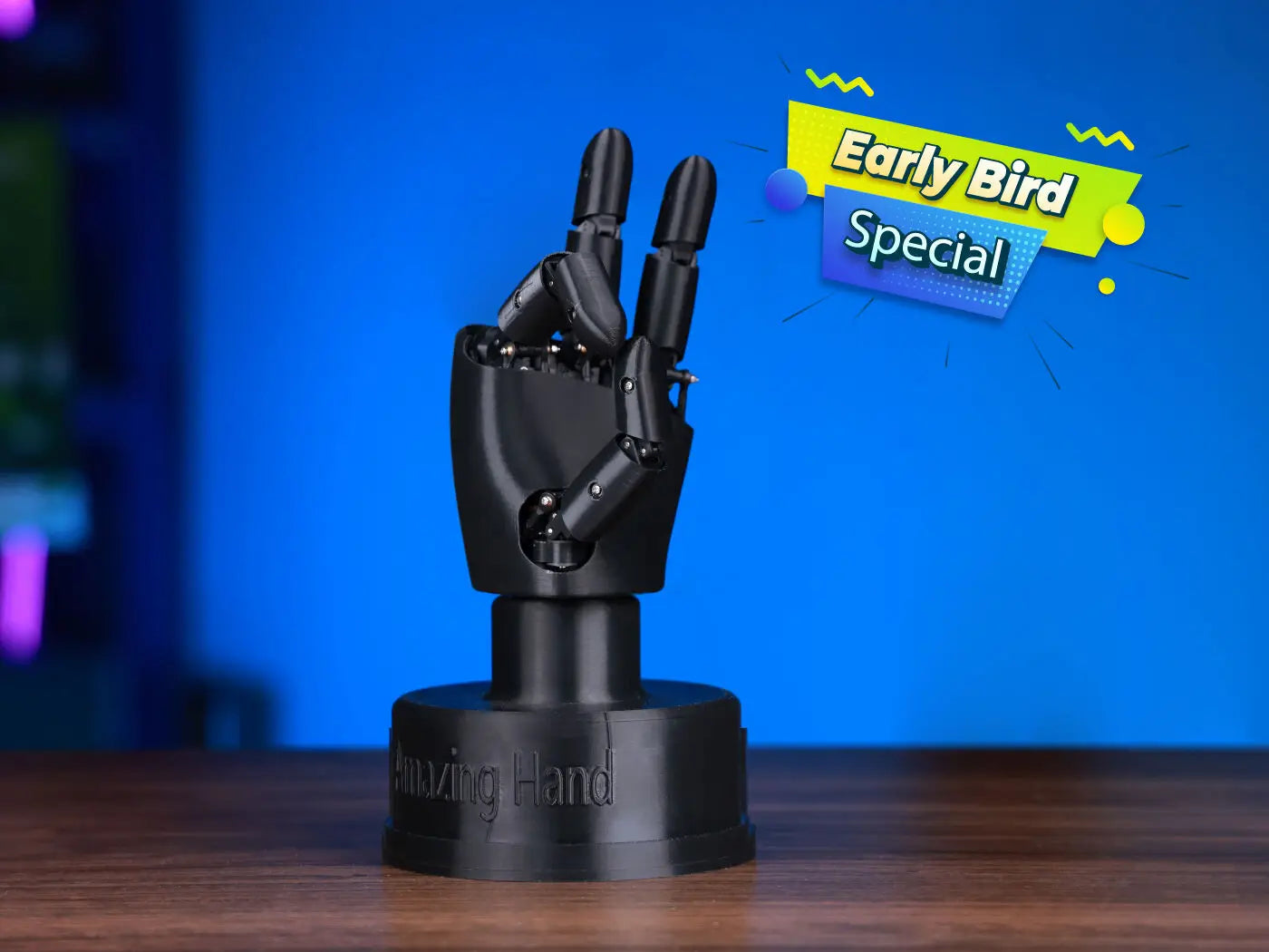 8-DoF Dexterous Hand Amazing Hand Robotic Hand Developer Kit 3D-printed Open-source Humanoid Hand