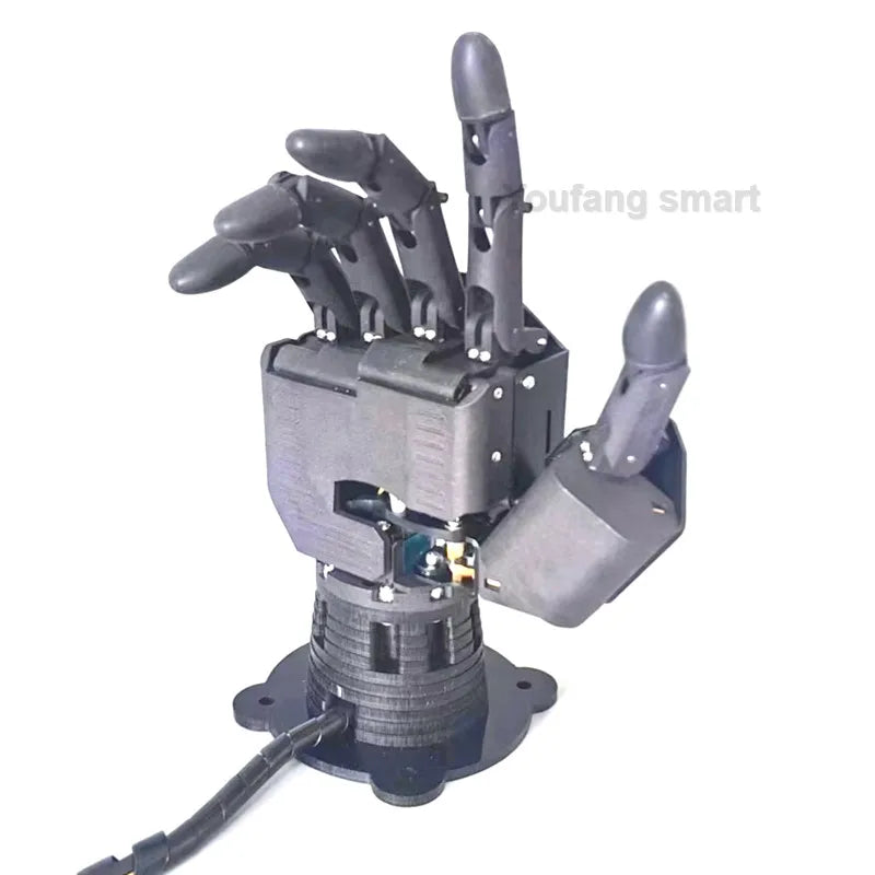 6 Dof Robotic Hand Big Bionic Palm 5 Fingers Left/Right Hand For Arduino For Raspberry Pi Robot Programmable Scientific Project