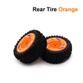 Rubber Front and Rear Wheel Tires Hub Non-Slip/Wear-Resistant Part For 1/14 1/12 WLtoys 144001 144010 124018 124019 RC Drift Car