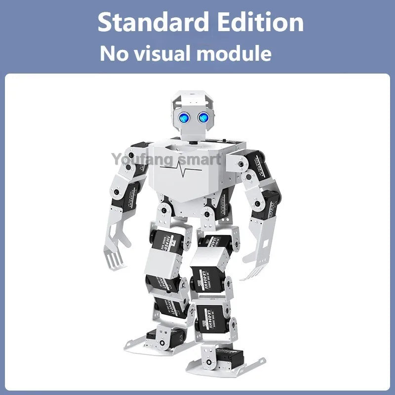 17 Dof Humanoid Robot Supports AI Vision Voice Interaction Singing Educational Programming DIY Kit For Arduino or Scratch Python