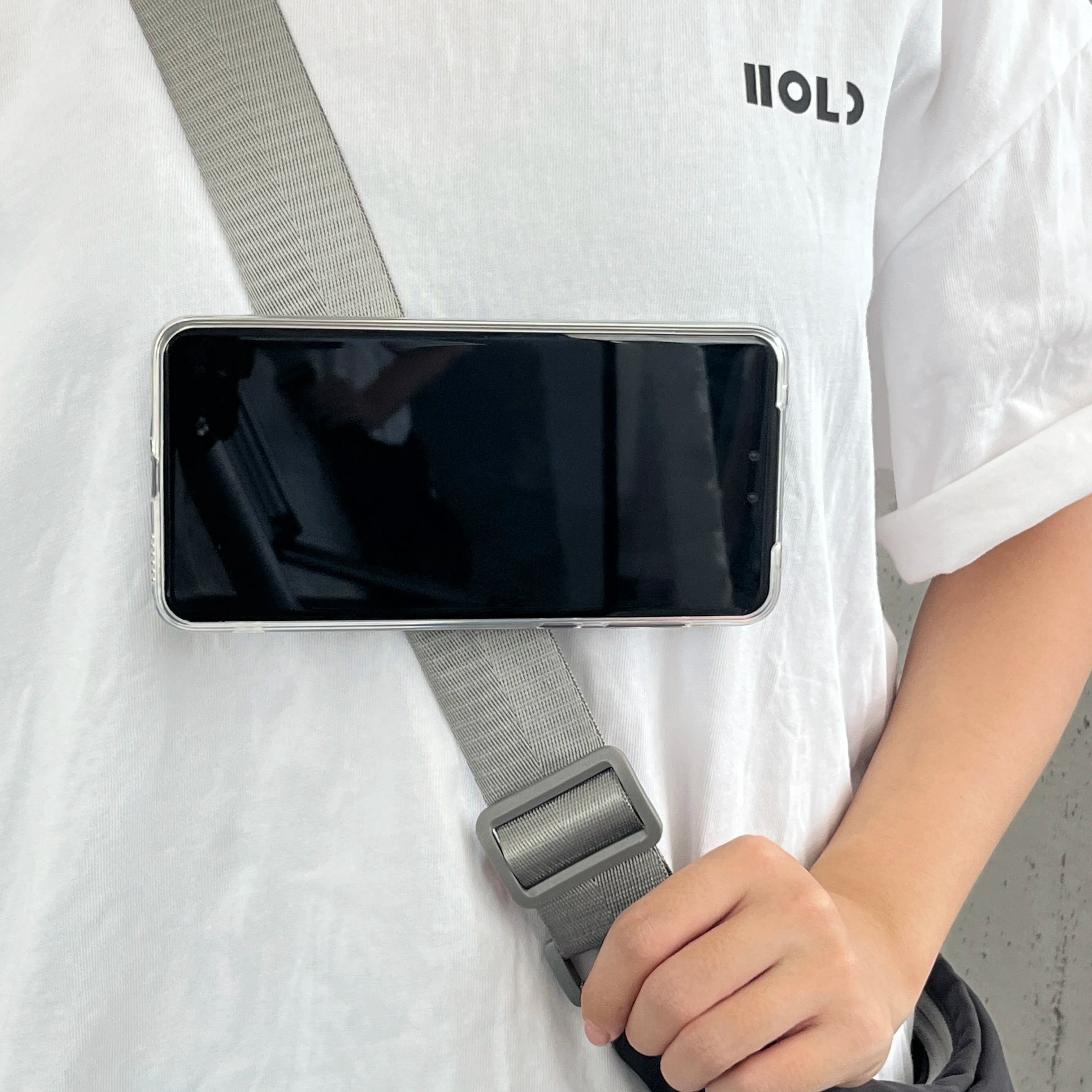 Free Hands Magnetic Belt Clip Holder Mobile Phone Holder Backpack Clip Metal Hook Spring Rope For Magsafe iPhone Accessories