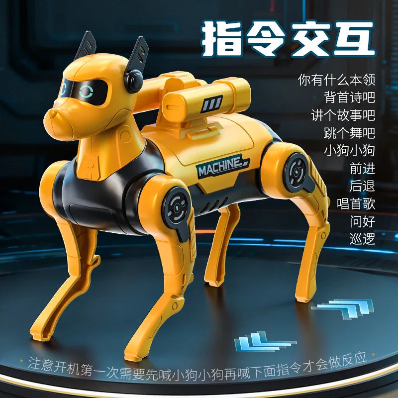 Robot Dog Children's Interactive Toy Intelligent Robot Dog Electric Remote Control Programming Toy Fun Home Toy