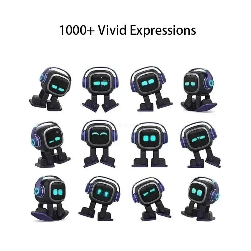 New AI EMO Robot Companion - Smart Desktop Pet with Large Model Access, Interactive Emotional Robot with Dancing