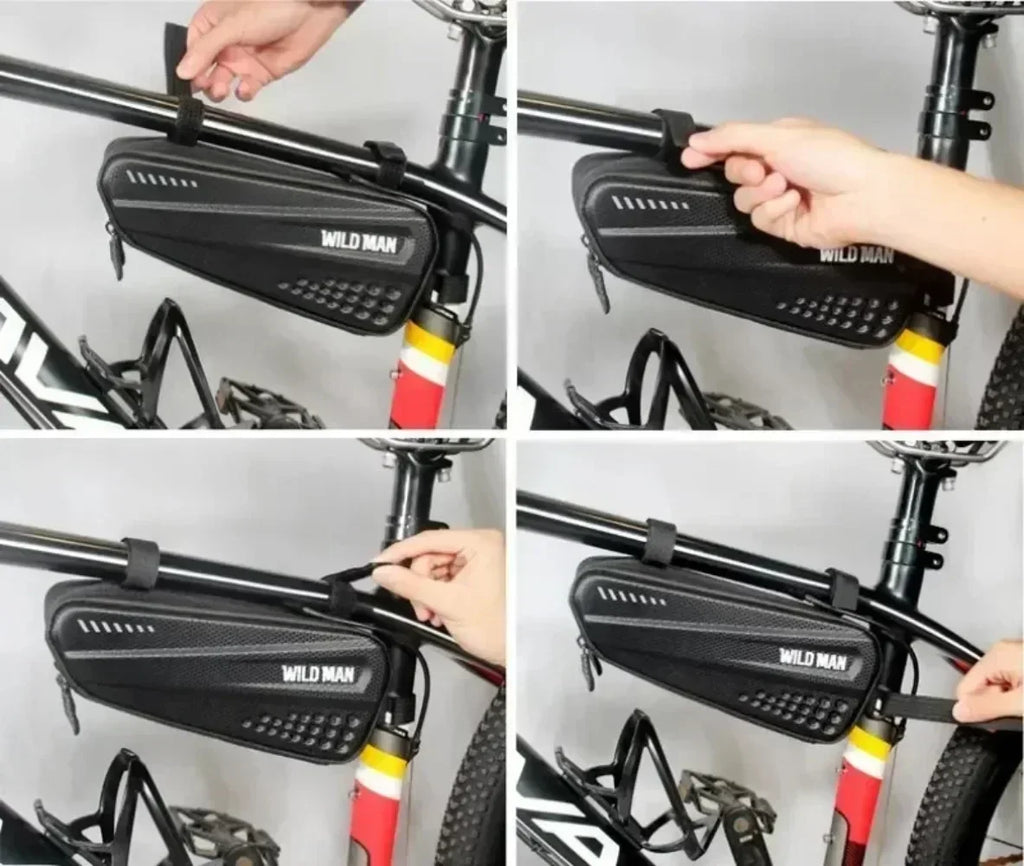 36V/48V Triangle Ebike Battery Pack 12Ah 14Ah Li-ion Electric Bicycle Battery with Waterproof Bag Charger & Safety BMS