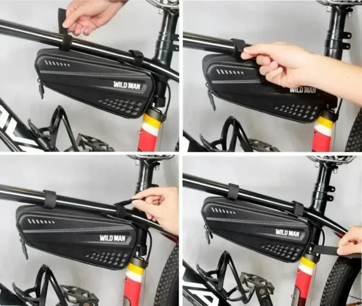 36V/48V Triangle Ebike Battery Pack 12Ah 14Ah Li-ion Electric Bicycle Battery with Waterproof Bag Charger & Safety BMS