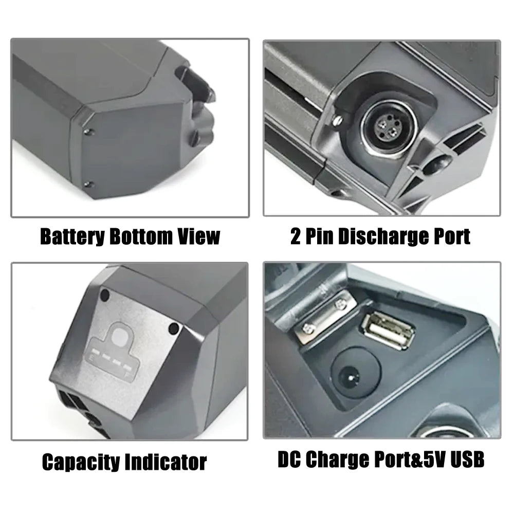Fatboy Bagus V2 Electric Bike 52V 20Ah Long Range Battery for 1000W Ariel Rider X-Class Step-Thru VOLTBIKE Bravo Core Elegant