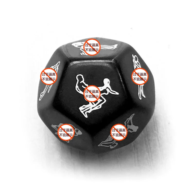 Adult Sexy Toys 12 Sides Sex Dice Sexual Games Dice Couple Erotic Toy Cube Accessoires Sexuels Sexy Toys for Women Sex Shop