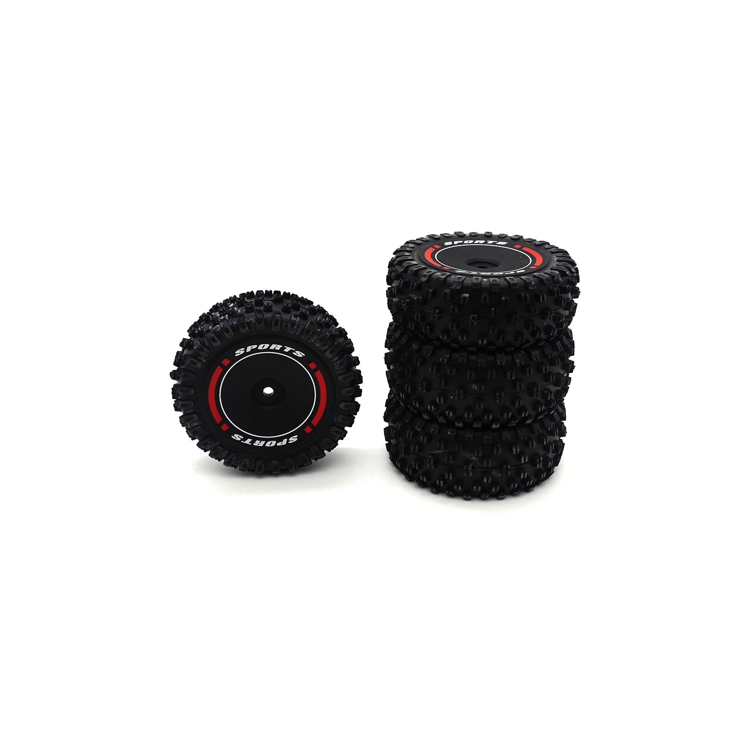 Rubber Front and Rear Wheel Tires Hub Non-Slip/Wear-Resistant Part For 1/14 1/12 WLtoys 144001 144010 124018 124019 RC Drift Car