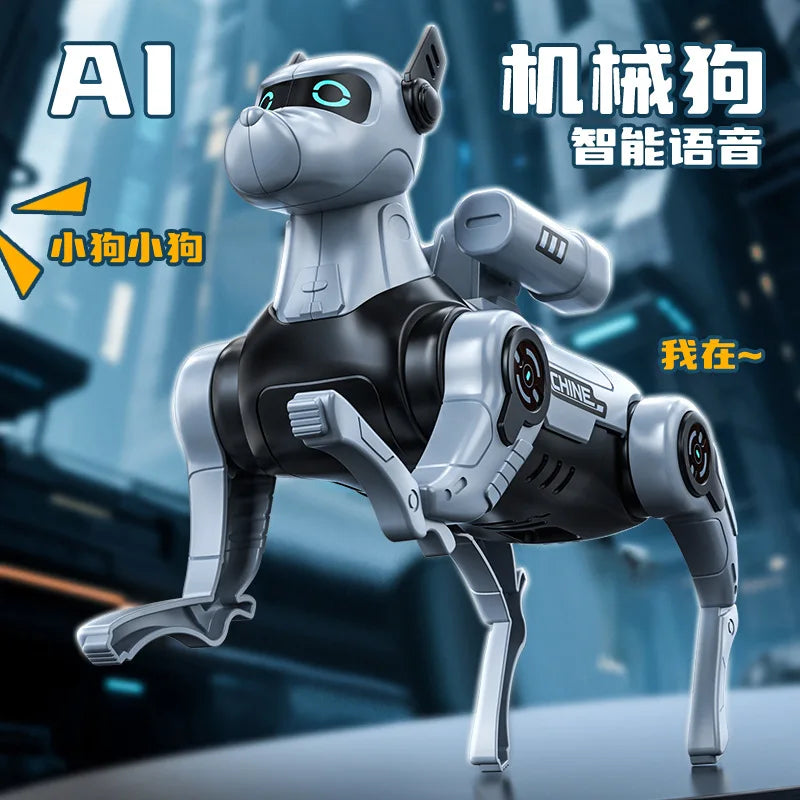 Robot Dog Children's Interactive Toy Intelligent Robot Dog Electric Remote Control Programming Toy Fun Home Toy