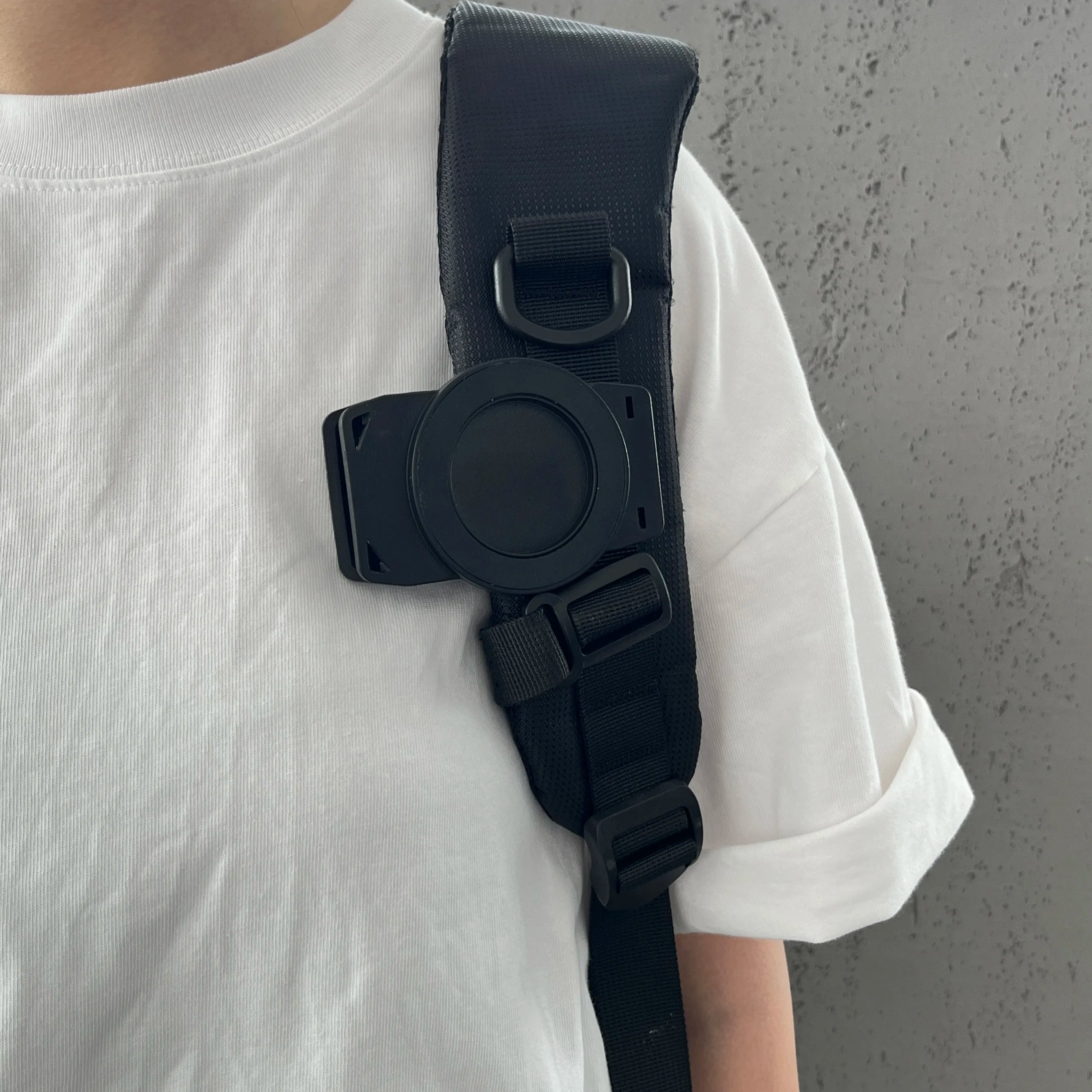 Free Hands Magnetic Belt Clip Holder Mobile Phone Holder Backpack Clip Metal Hook Spring Rope For Magsafe iPhone Accessories