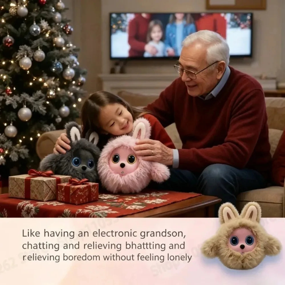Smart AI Multilingual Talking Pet Robot Companion For Kids Adults Stress Relief Elderly Care