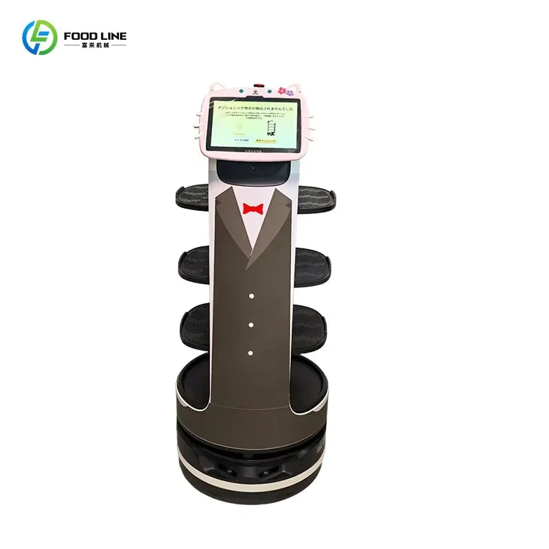 Outdoor Restaurant Food Delivery Robot Autonomous Self-Driving Service Robot