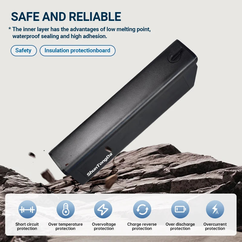 52V 48V17.5Ah 20Ah Reention Rhino 21700 Ebike Battery for Magicycle Ocelot Pro Long Range Step-Thru E-bike Battery 750W Fat Tire