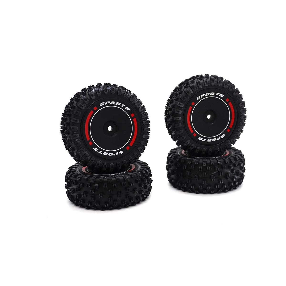 Rubber Front and Rear Wheel Tires Hub Non-Slip/Wear-Resistant Part For 1/14 1/12 WLtoys 144001 144010 124018 124019 RC Drift Car
