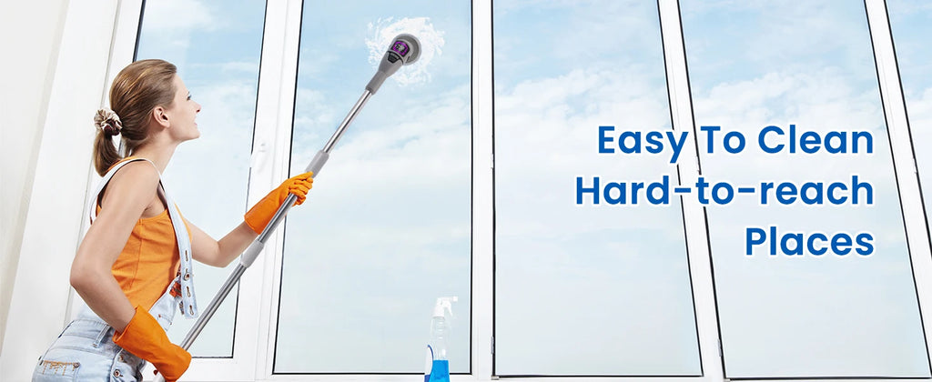 10-in-1 Electric Cleaning Brush Household Cleaning Brush Multifunctional Bathroom Cleaning Toilet Cleaning With LED Screen