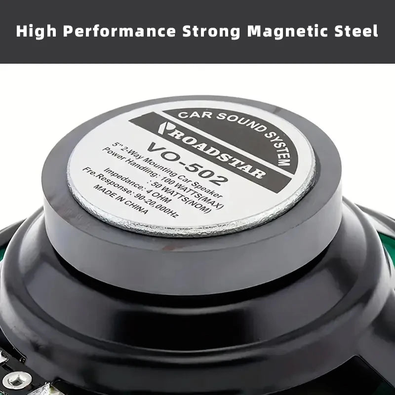 1PC 5 Inch Car Speakers Coaxial Subwoofer Universal Automotive Audio HiFi Music Full Range Frequency Car Stereo Speaker