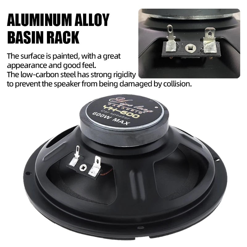 Car Speakers 4/5/6.5 Inch Vehicle Door Auto Audio Music Stereo Subwoofer Full Range Frequency 600W 500W 400W Automotive Speakers