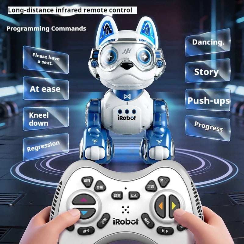 Ai Smart Bionic Robotic Horse Programmable Remote Control Voice Activated Gesture Sensing Electric Robot Pet Accompany Toy