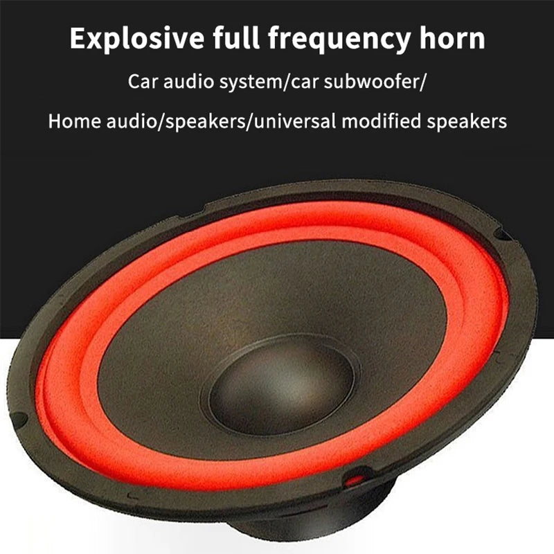 5/6/8/10 Inch Car Speakers HiFi Coaxial Subwoofer Music Full Range Frequency Car Stereo Speaker For Universal Car Home Audio