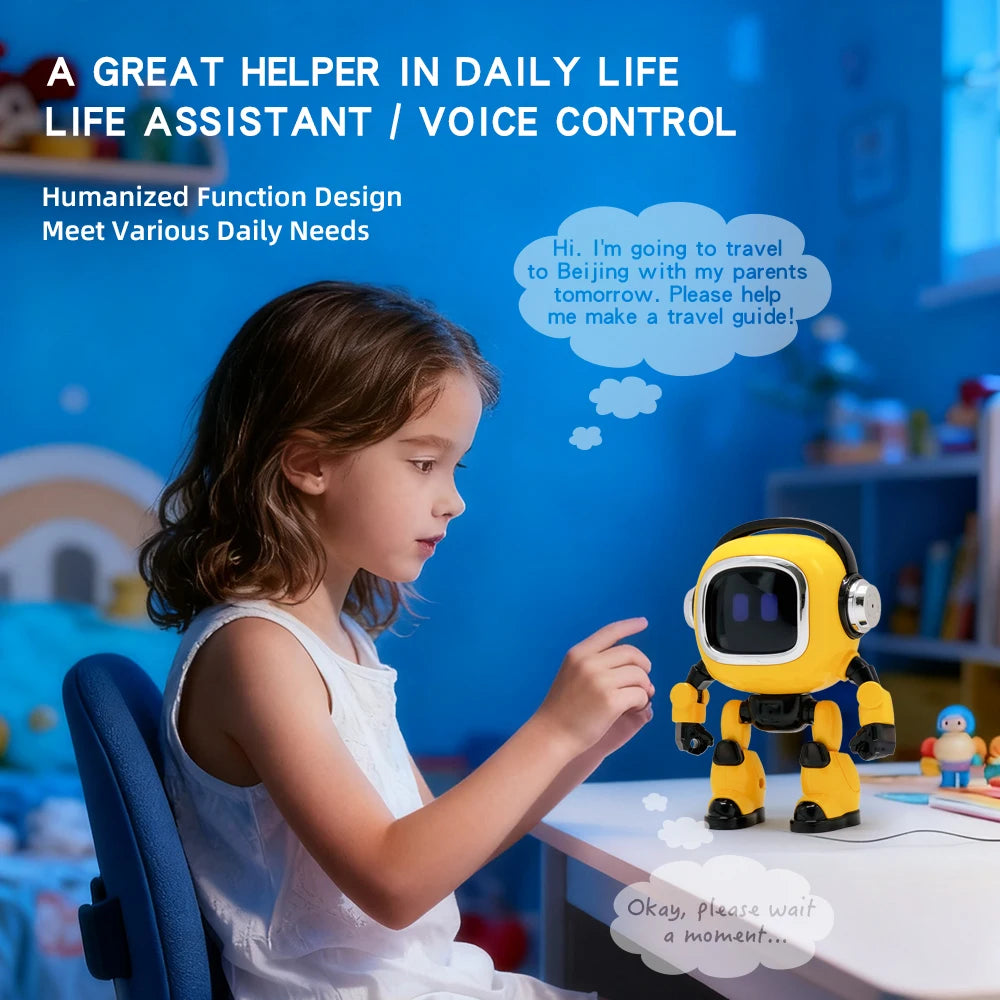 Ai Voice Robot Support 37 Languages With Deepseek AI Pets Intelligent Companion Accompanying Robot AI Smart Robot Voice Control