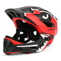 Kids Detachable Full Face Bike Helmet Children's Sports Child Cycling MTB Motorcycle Skateboarding Roller Skating Helmet