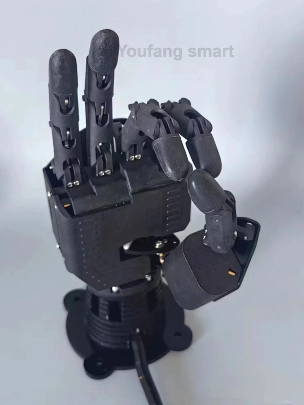 6 Dof Robotic Hand Big Bionic Palm 5 Fingers Left/Right Hand For Arduino For Raspberry Pi Robot Programmable Scientific Project