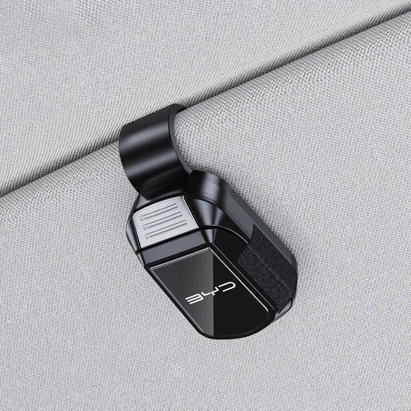Car Sun Visor Glasses Clip For BYD Atto E6 Tang F3 Song F3R Qing Yuan I3 S7 Mirror Style Sunglasses Holder Frame Car Gadgets ﻿ ﻿