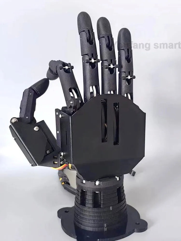 6 Dof Robotic Hand Big Bionic Palm 5 Fingers Left/Right Hand For Arduino For Raspberry Pi Robot Programmable Scientific Project