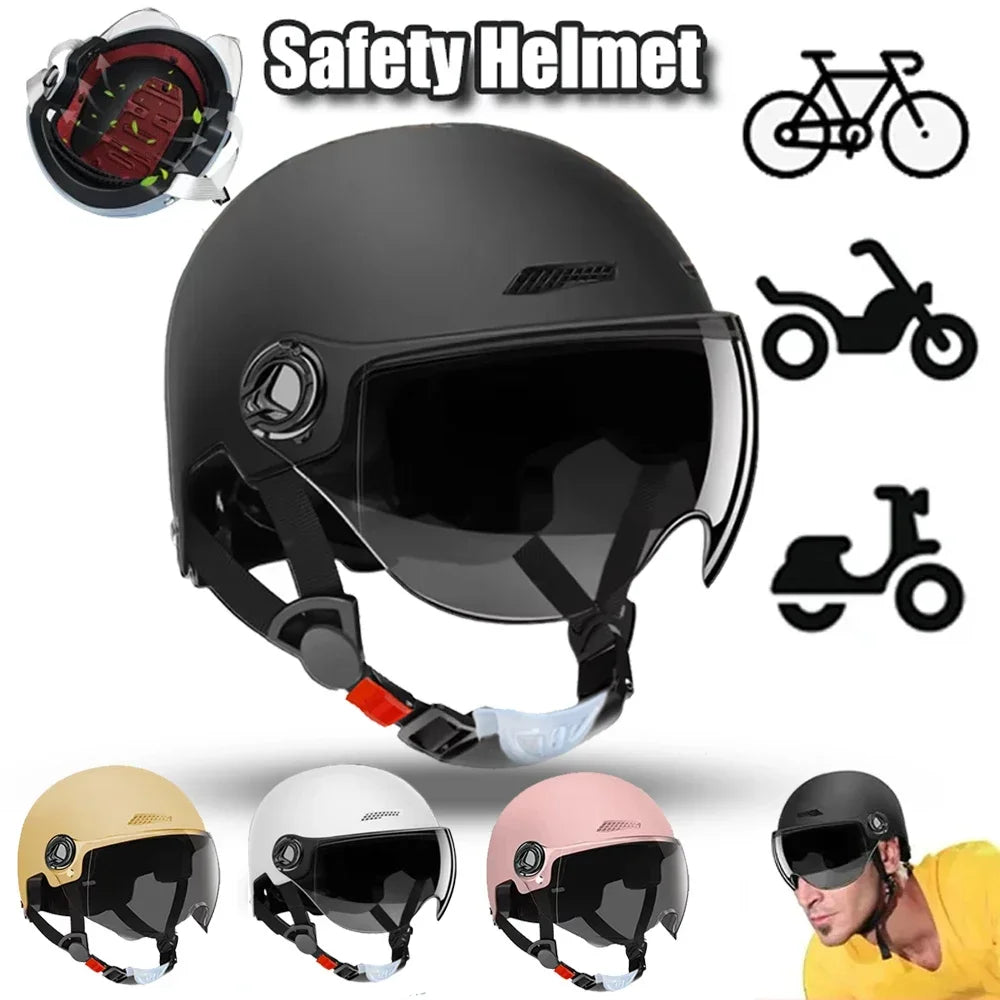 Adjustable Bike Helmet High Strength for Cycling E-Bike Scooter Urban Commute Breathable