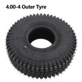 Three Wheel Scooter Tire 11 Inch 4.00-4 Heavy Duty Inner Tube Outer Tire Is Suitable for Motorcycle handcart tire replacement