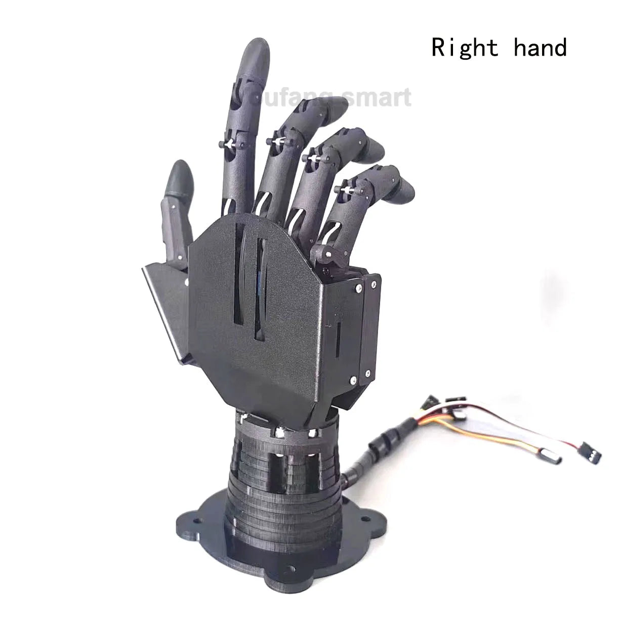 6 Dof Robotic Hand Big Bionic Palm 5 Fingers Left/Right Hand For Arduino For Raspberry Pi Robot Programmable Scientific Project