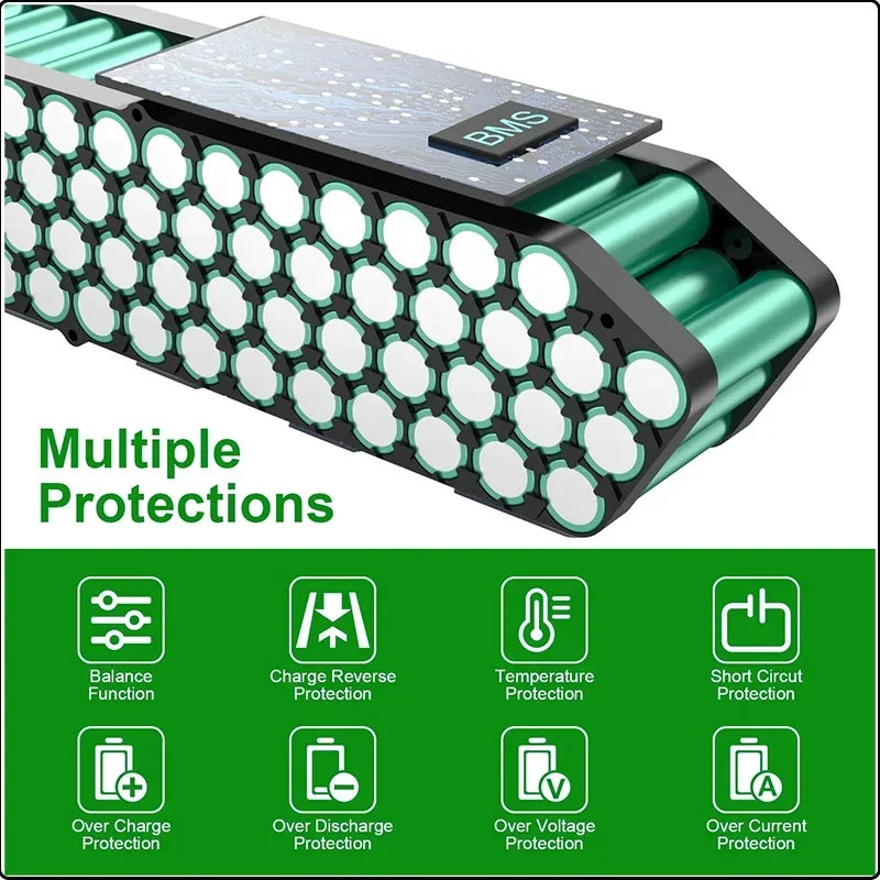 Electric bicycle cham-rider 48V 750w Lithium Batterie ebike 52V 25ah 30ah 40ah 50ah 60ah Batterie 60v72v 1000w 2000w 1500w motor
