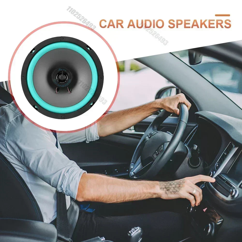 1PC 4/5/6 Inch Car Speakers  HiFi Coaxial Subwoofer Universal Automotive Audio Music Full Range Car Stereo Speaker