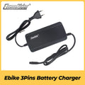 Ebike Lithium Battery Charger 3 Pins Plug 36V 42V 48V 54.6V 52V 58.8V Battery Pack Charger for Electric Bike Battery EURO