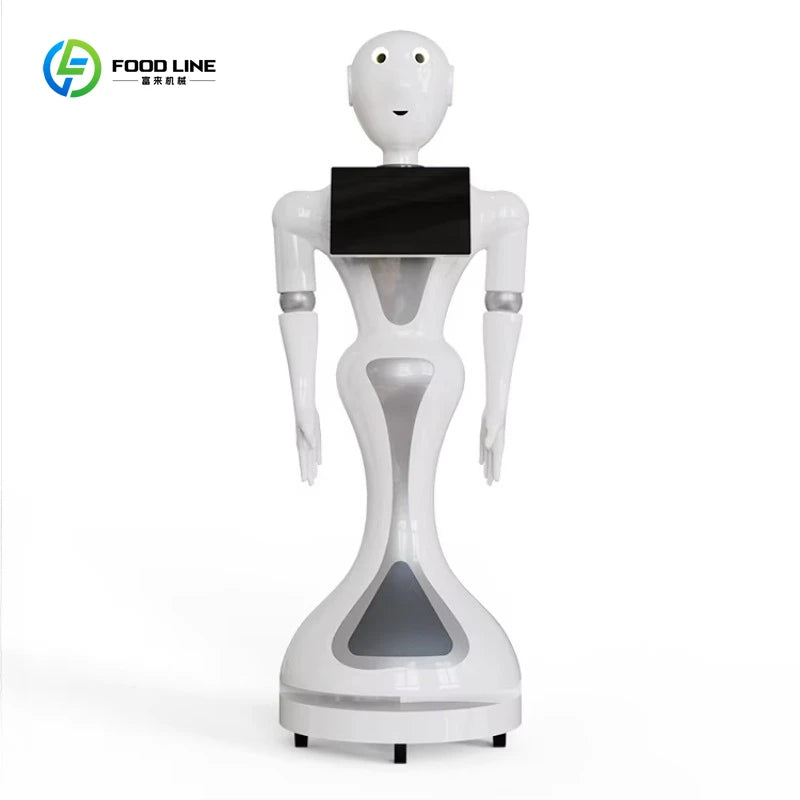 Intelligent Welcome Robot Redeployable AI Assistant Family-Serving Humanoid Waiter Commercial Reception Robots