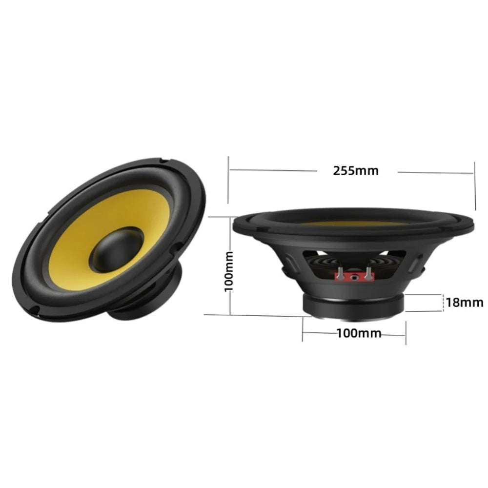 5/6/8/10 Inch Car Bass Speaker HiFi Music Full Range Frequency Coaxial Subwoofer Audio Speakers Universal DIY Car Subwoofer