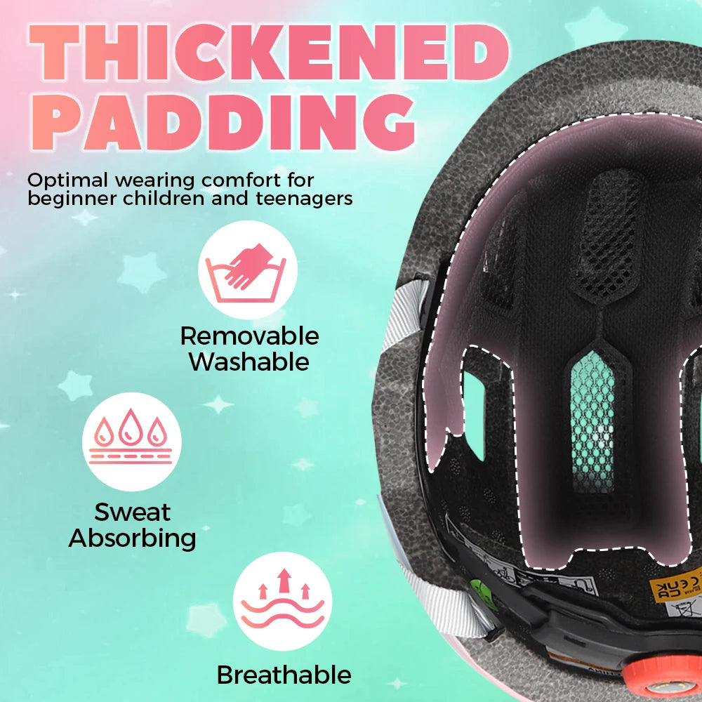 Kids Helmet for Children Bicycle Safety Cycling Boys Girls Outdoor Sports Protection Cap MTB Balance Bike Roller Skating Helmets