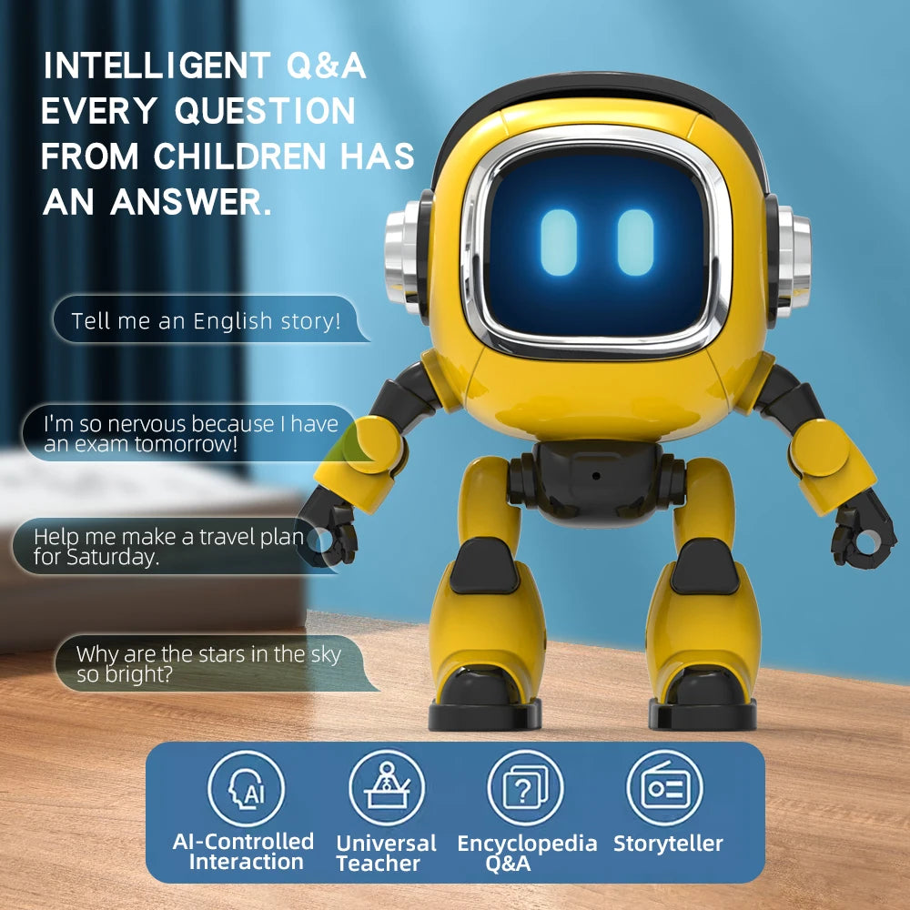 Ai Voice Robot Support 37 Languages With Deepseek AI Pets Intelligent Companion Accompanying Robot AI Smart Robot Voice Control