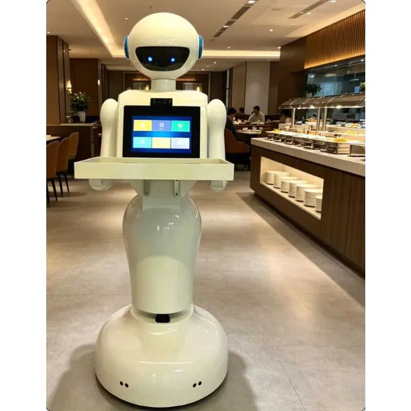 Outdoor Restaurant Food Delivery Robot Autonomous Self-Driving Service Robot