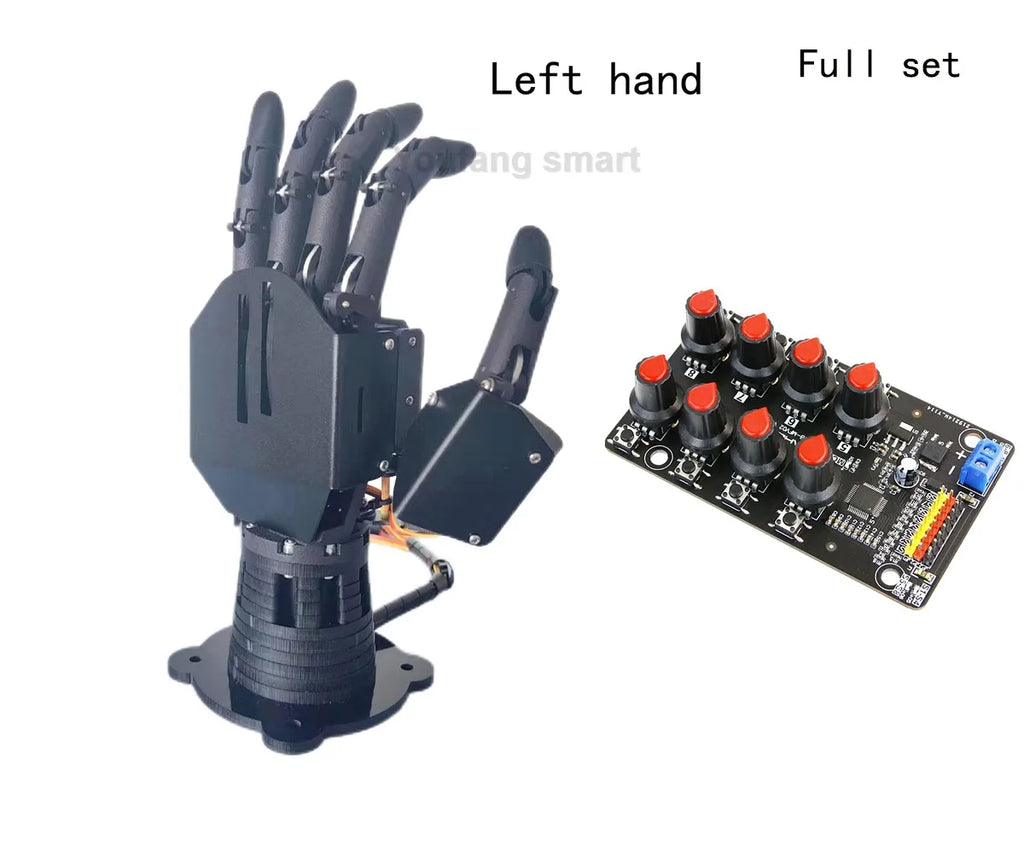 6 Dof Robotic Hand Big Bionic Palm 5 Fingers Left/Right Hand For Arduino For Raspberry Pi Robot Programmable Scientific Project