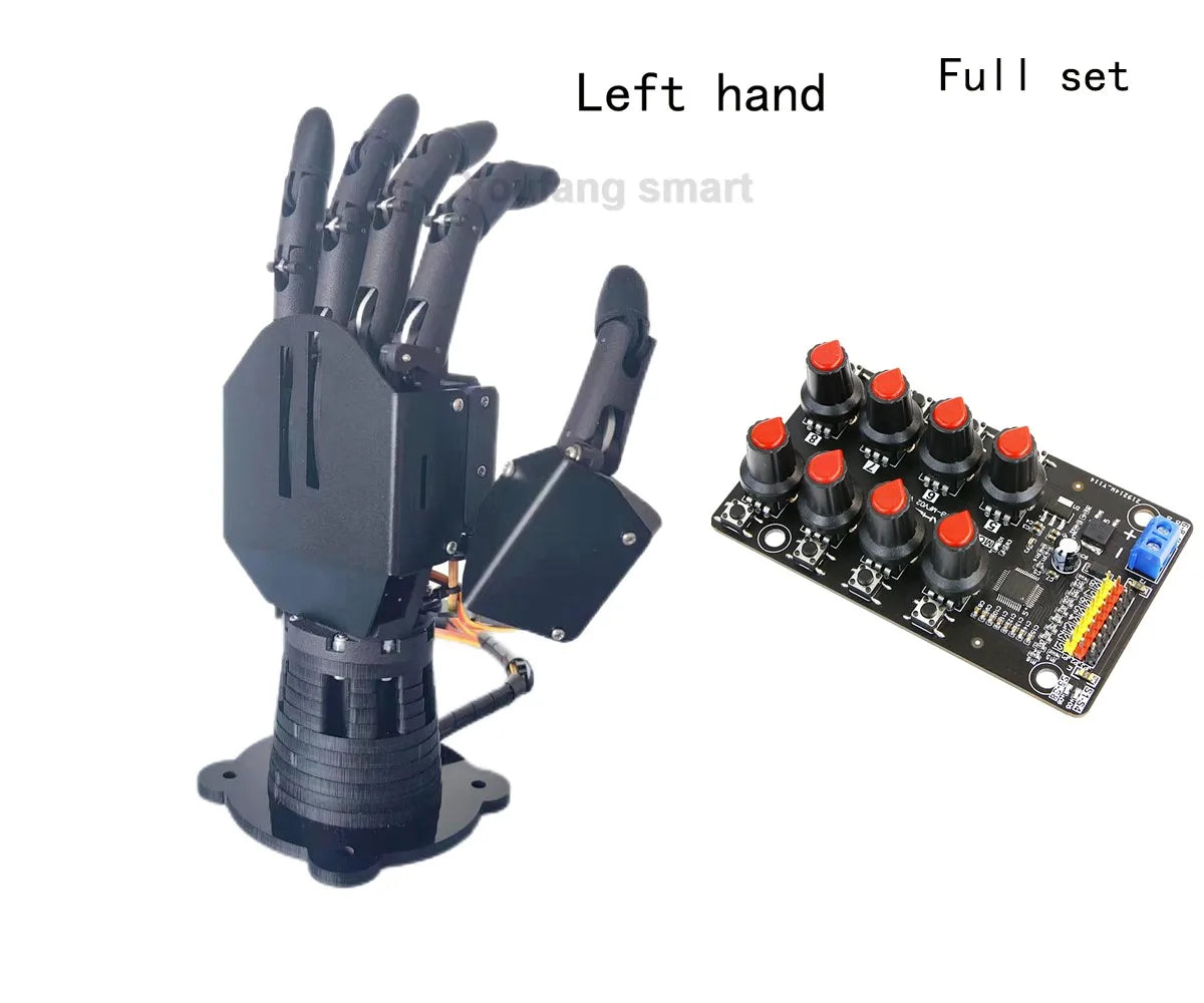 6 Dof Robotic Hand Big Bionic Palm 5 Fingers Left/Right Hand For Arduino For Raspberry Pi Robot Programmable Scientific Project
