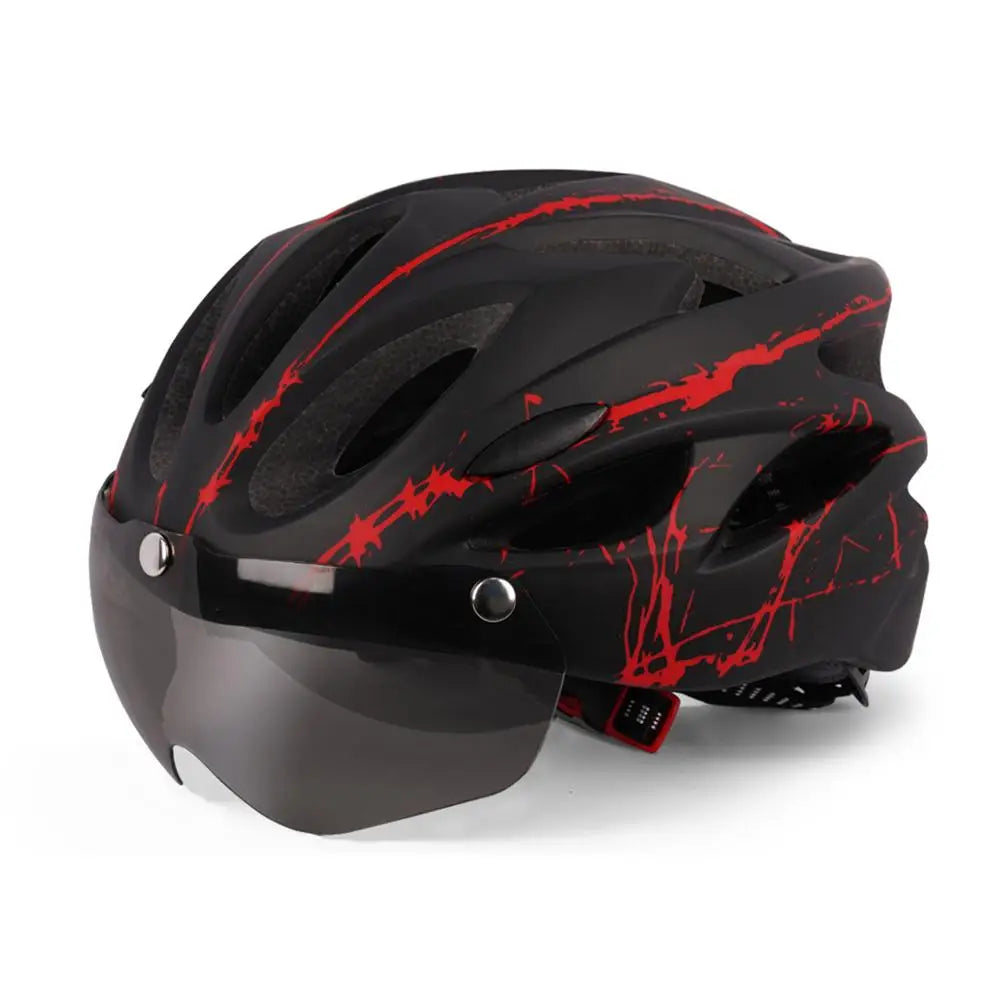 Bike Helmet Cycling Helmet for Adult Men Women Protective Helmet with Magnetic Visor